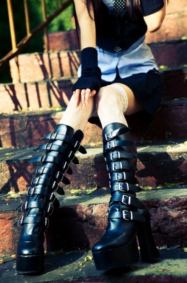 Gothic boots