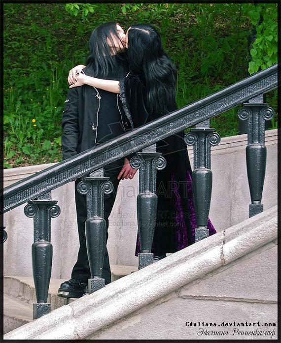 A Gothic couple
